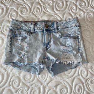 American Eagle Super Stretch Jean Shorts